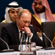 Russian President Vladimir Putin at the start of the plenary session at the G-20 Summit in Brisbane, Australia, on Nov. 15, 2014. (Kevin Lamarque, Pool/AP Images)